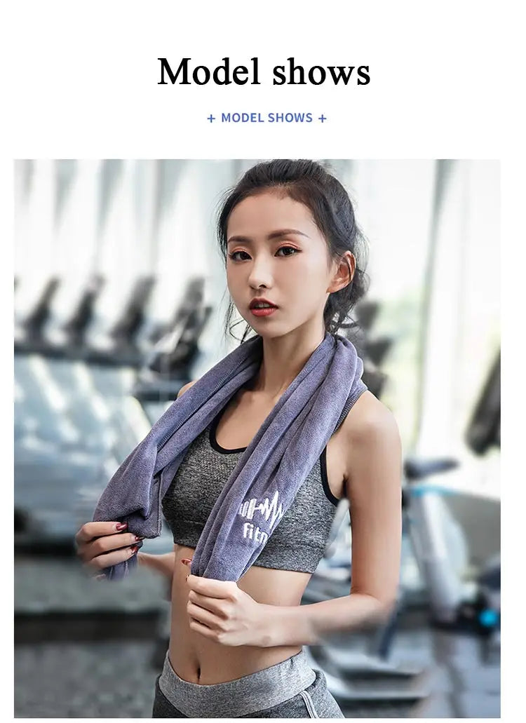 Fitness Towel for Sports Multifunctional Quick-Drying Towel Gym Equipment Sweat Pad Towel Swimming Towel Microfiber Pool Towels
