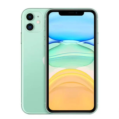 Original iPhone 11 64/128/256GB ROM 6.1" Original Liquid Retina IPS LCD Face ID A13 IOS Genuine iPhone11 Unlocked 4G LTE