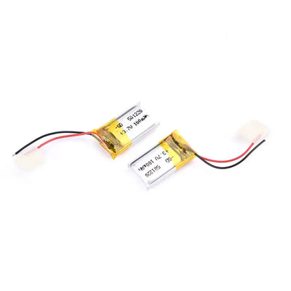 1Pc New 3.7V 100mAh LiPo 1S Polymer Rechargeable Battery Anki Overdrive Headset