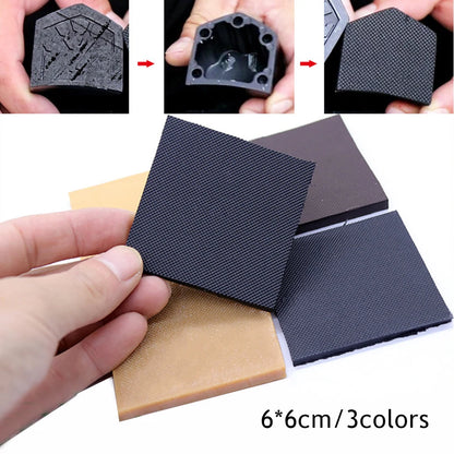 2pcs Repair Material Shoe Repair Wear-resistant DIY Soles Replacement High Heel Accessories Anti-slip Rubber Sole Protector