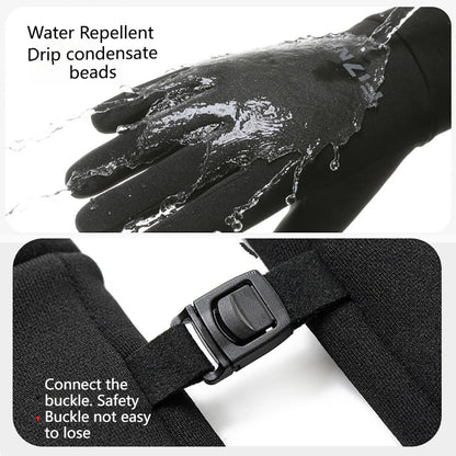 GTUBIKE Autumn Winter Outdoor Cycling Gloves Gym Fitness Sports Running Warm Touch Screen Nonslip Gloves Motorcycle Gloves