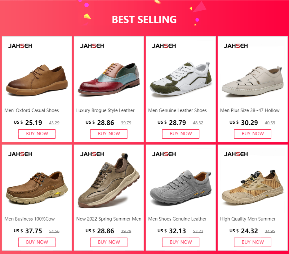 Genuine Leather Men's Shoes Comfortable Outdoor Casual Shoes High Quality Cow Leather Handmade Business Men Flats Shoe For Men