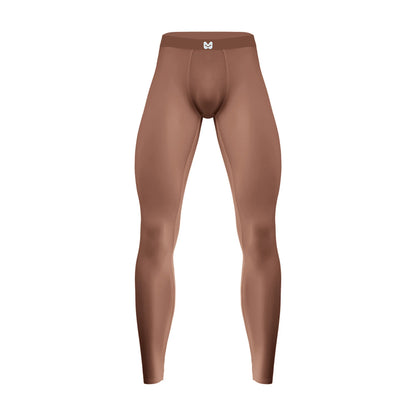 Men's Clothings Gym Pants Bulge Pouch Seamless Stretchy Tights Sweatpants Silky Yoga Pants Fitness Leggings Sports Cycling Pants