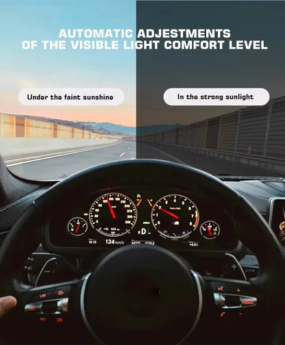 Solar Tint Photochromic Film Car home Building Window COLOR CHANGE Heat Rejection Sun Control Film Window Sticker UV Proof