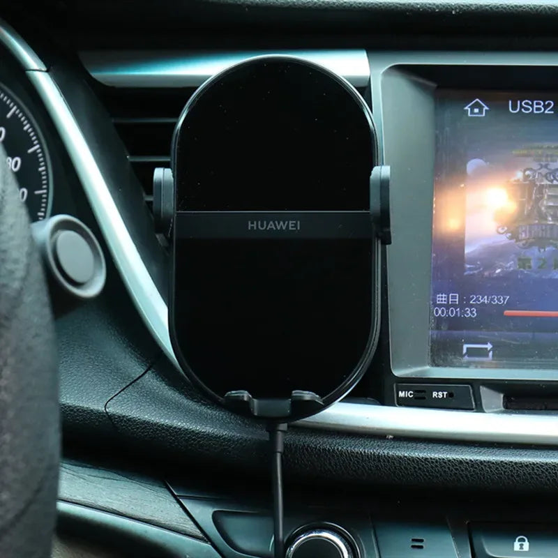 Huawei SuperCharge Wireless Car Charger 50W Max Intelligent Both Side Sensor Mounting Dual Charging 3D Cooling Fast Charger