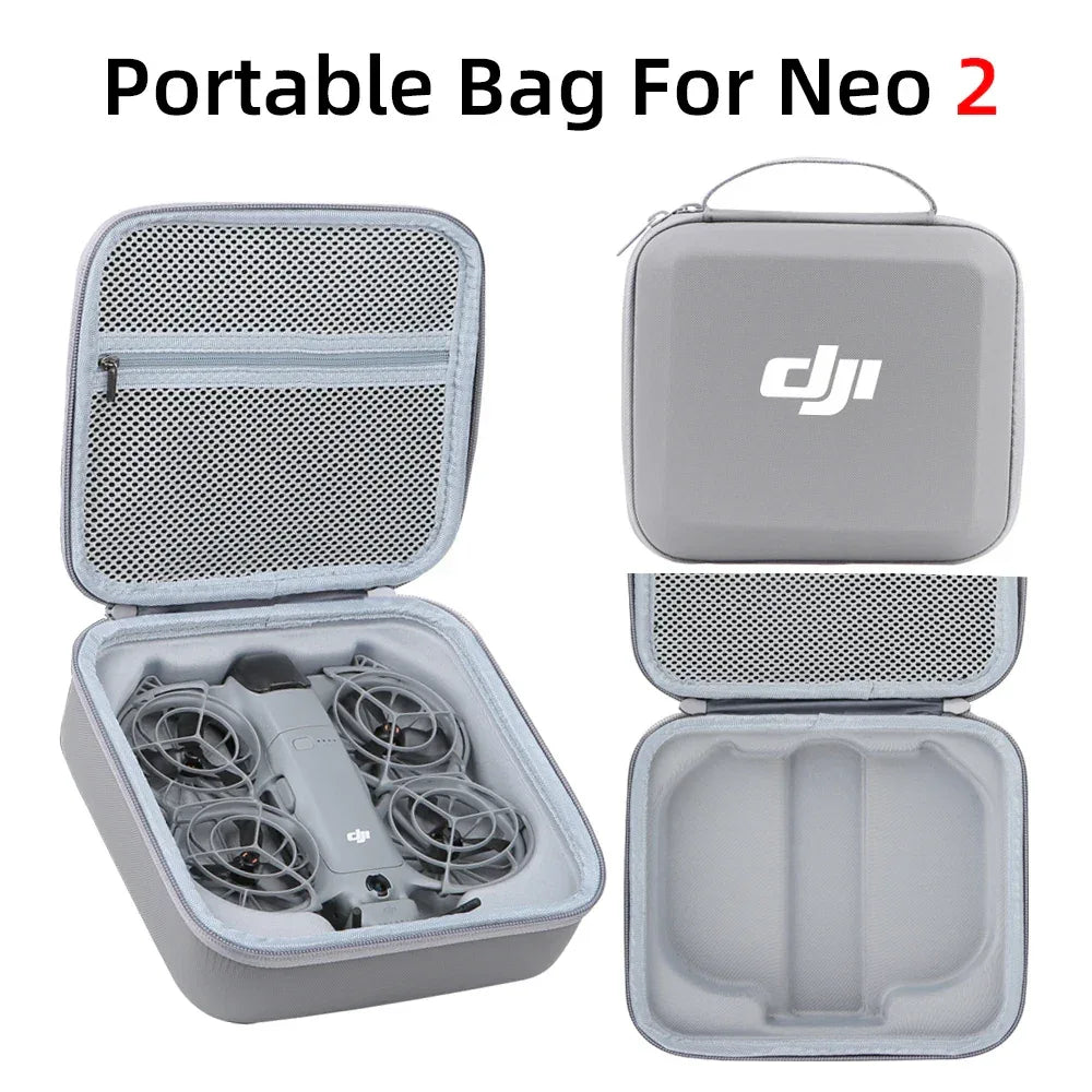 Carrying Shockproof Case For DJI NEO 2 Case Portable Storage Bag For DJI Neo 2 Drone Remote Accessories