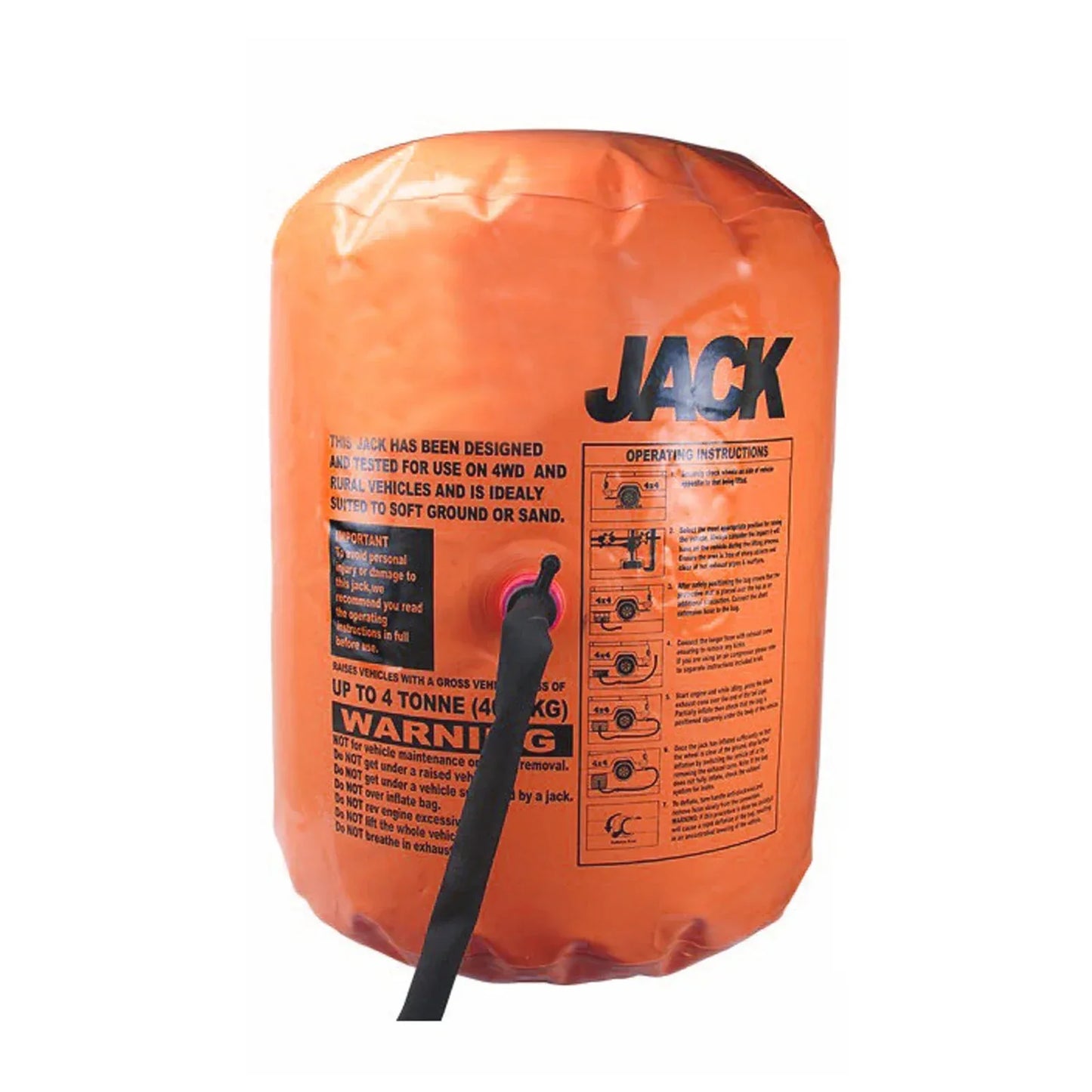 Large Medium Inflatable Jack Exhaust Air Jack 4.2T 72Cm for Car SUV Sedan Wheel Support Jacks Auto Emergency Escape Air Lifting