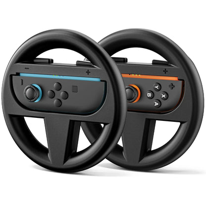 Steering Wheel for N-Switch 2 Joycon (2025), for Switch 2 Racing Wheel for NS2 Racing Games Accessories with Ergonomic Design