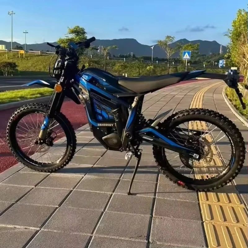 SXLL   Fast 140 km range electric off-road vehicle 74V 555Ah adult electric bicycle