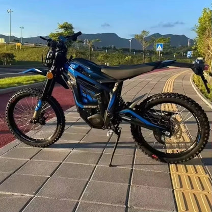 SXLL   Fast 140 km range electric off-road vehicle 74V 555Ah adult electric bicycle
