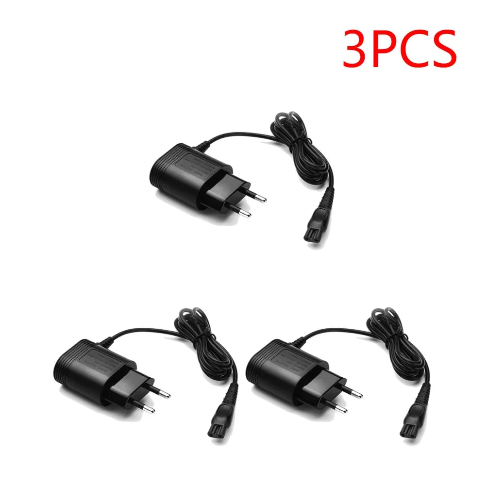 1-3PCS 15V 5.4W EU Plug AC Power Adapter Electric Charger Supplies for Philips Shaver HQ8505 HQ6070/6075/6095