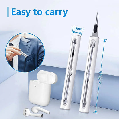 3 In 1 Bluetooth Earphones Cleaning Tool Earbuds Case Cleaner Kit Cleaning Brush Pen For Airpods Pro 3 2 1 Headphones Clean Set