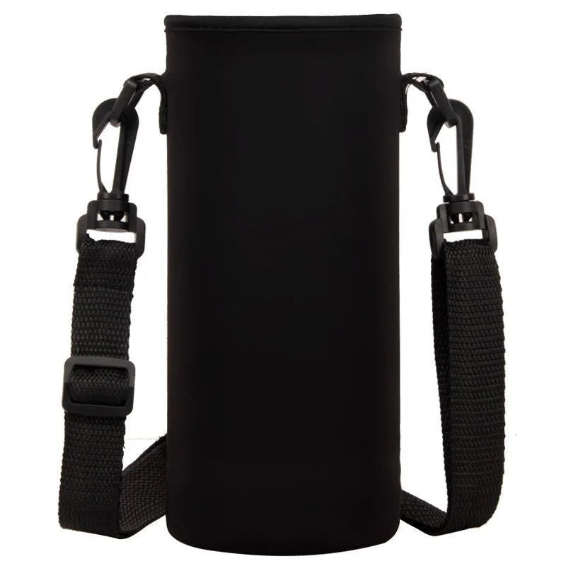 750ML/1000ML/1500ML Portable Water Bottle Insulated Neoprene Holder Pouch Bag Travel Thermos Cup Cover With Adjustable Strap