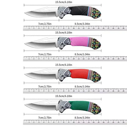 WXCOO Folding Knife Stainless Steel Cooking Kitchen Vegetable Knife Accessories Fruit Peeler Meat Cleaver Pocket Knife Kitchen