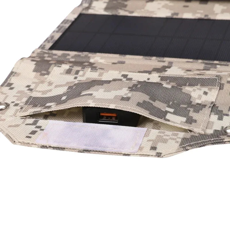 60W 80W 100W Foldable Solar Panel 5V USB Portable Folding Bag Battery Charger for Phone Outdoor Camping Waterproof Power Bank