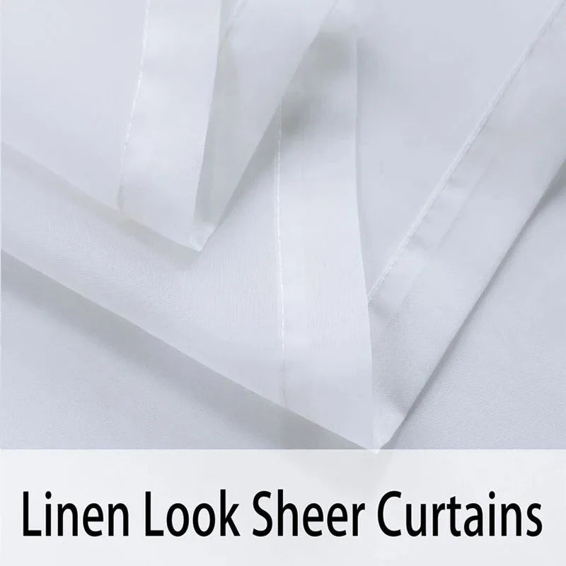 1 Pcs Outdoor Waterproof Sheer Curtain Translucent Bedroom Indoor Blackout Curtain Porch Pergola Patio Pavilion Terrace Curtains