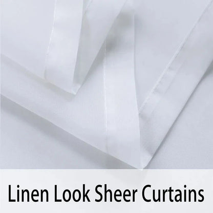 1 Pcs Outdoor Waterproof Sheer Curtain Translucent Bedroom Indoor Blackout Curtain Porch Pergola Patio Pavilion Terrace Curtains