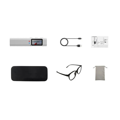 2.7K HD FPV Glasses Camera Wearable WiFi Video Camcorder 110°Wide Angle Lens Anti-shake 0.96" APP Control FPV Camera