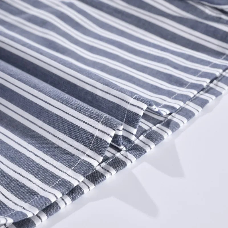 Mens Underwear Boxers Shorts Casual Cotton Sleep Underpants Homewear Men Arrow Panties Striped Plaid Loose Comfortable Underwear