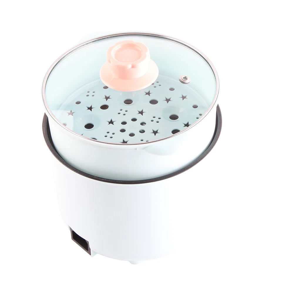 Mini Electric Hot Pot Multifunctional Small Electric Hot Pot for Home Students Dormitory Travel CN 220V Portable ElectricHot Pot