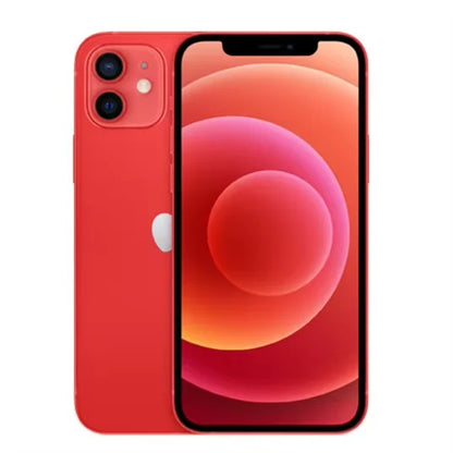 iPhone 12 Face ID 6.1" 4G RAM 64GB/128GB/256GB ROM Unlocked Smartphone OLED Screen A14 Bionic Chip Dual 12MP Cameras 12 Apple