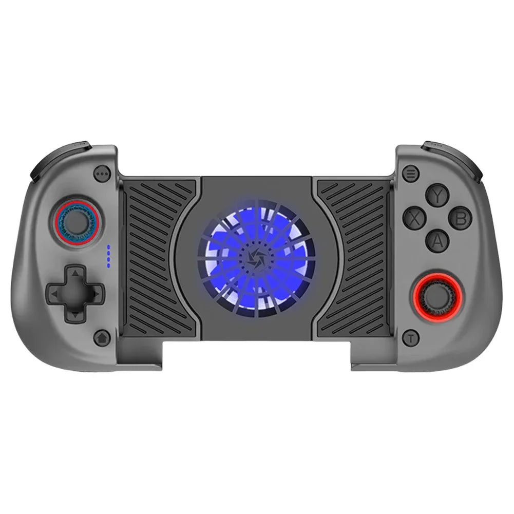 X3 Mobile Phone Gamepad with Cooling Fan Bluetooth-Compatible Mobile Phone Gaming Controller Vibration for Android/iOS/PC/Switch
