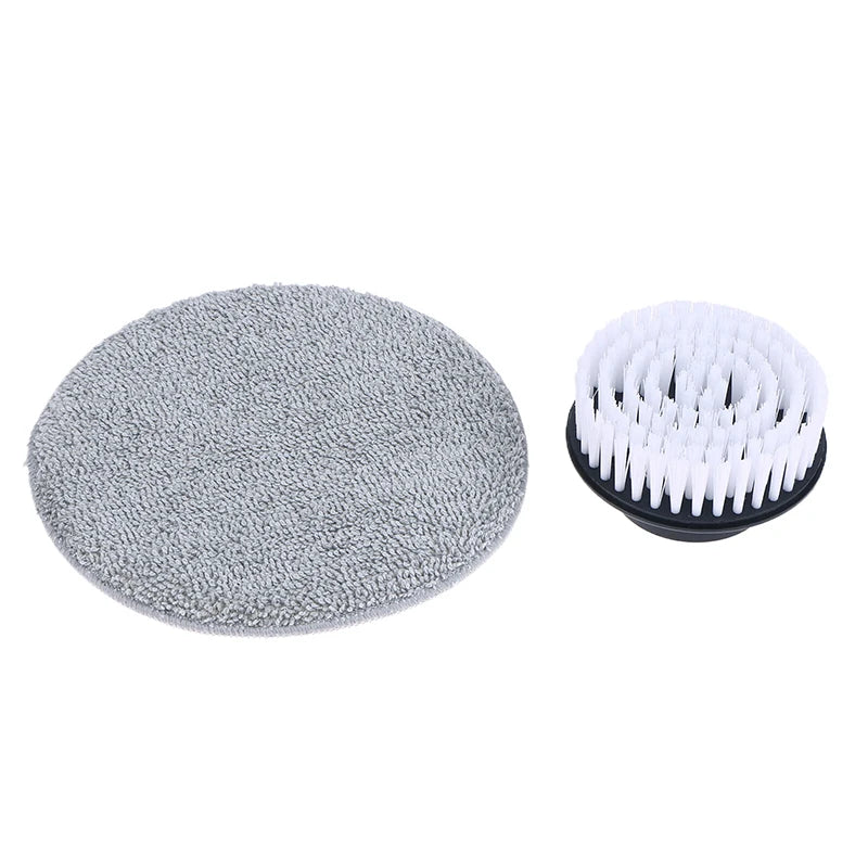 Electric Scrubber Brush Replacement Heads 4Pcs Set For Handheld Cleaning Tool Bathtub Kitchen Sink Floor Surface Pads