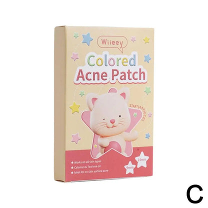 144Pcs/Set Star Pimple Patch Acne Colorful Invisible Acne Removal Skin Care Stickers Concealer Face Spot Beauty Makeup Tools