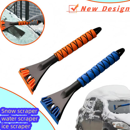 Car Ice Scraper Snow Shovel Windshield Remover Ergonomic Snow Cleaning Tool Winter Auto Glass Defrost Portable Multi-function