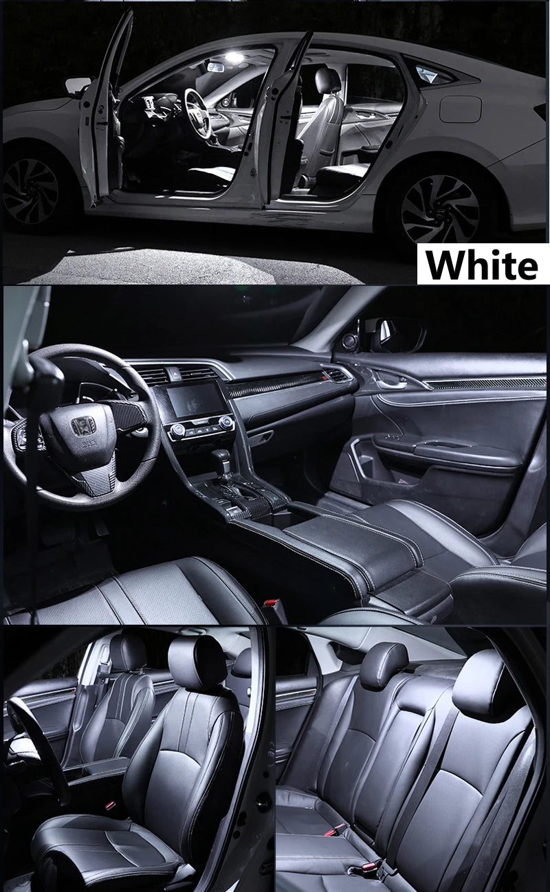 Car Accessories LED Bulb Interior Dome Map Reading Trunk Light Kit For Citroen DS3 DS4 DS5 2010- 2015 2016 2017 2018 2019 2020