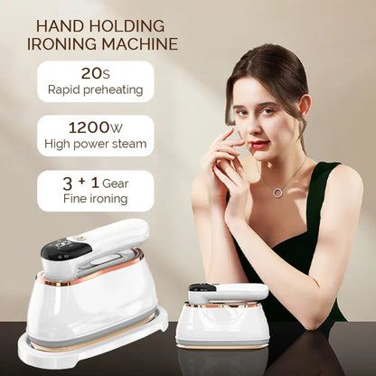 1200W Small Hand Holding Ironing Machine Iron Machine Household Steam 4Gear Portable Hanging Ironing Machine Steam iron