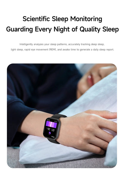 2026 2.04-inch Ultra Smart Watch 1000mAh High Capacity Battery Outdoor Sports Fitness Health Monitoring Smartwatch For Men Women