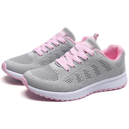 Women Sneaker Shoes Fashion Lace Up Women Sport Sneaker Plus Size Women's Sports Shoes Elegant Footwear Shoes For Ladies