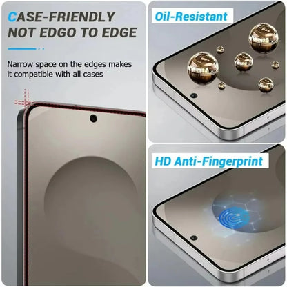Dust Free Easy Install Anti Spy Tempered Glass  Screen Protectors For iPhone 17 Pro Max 17 Air 16 15 14 Plus 13 12 Mini 11 XR XS