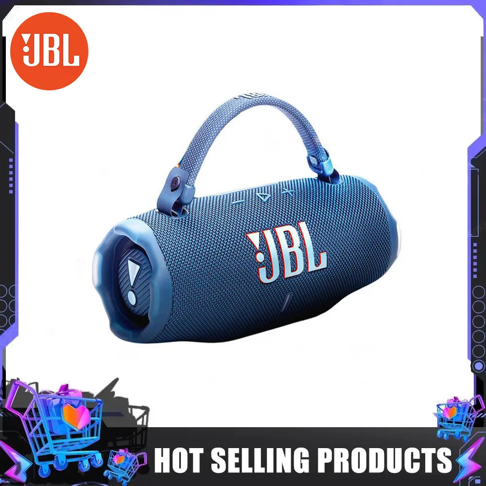 JBL Charge 6 Portable Bluetooth Speaker FLIP6 IPX7 Waterproof Outdoor Stereo Bass Music Track with Independent Tweeter