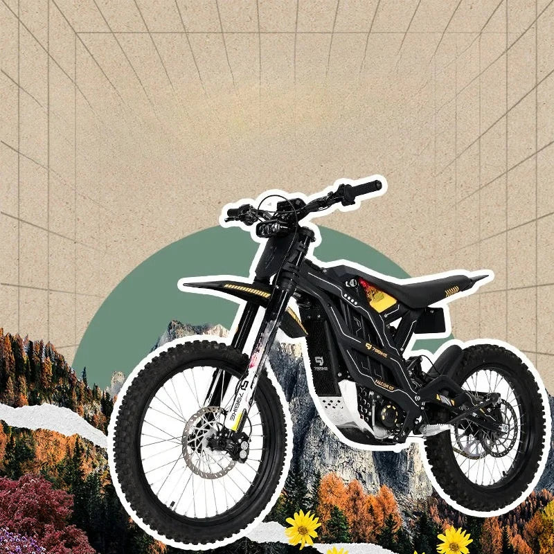 Tc 79 Bike Falcon GT electric off-road vehicle, off-road mileage 120 kilometers, speed 95 kilometers/hour 16.8 kW 610 Nm torque