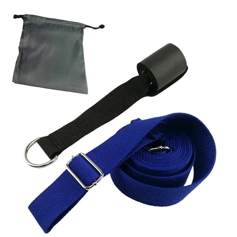 3M Door Flexibility Stretching Yoga Stretch Strap Leg Stretcher Strap D-Ring Belt Dance Gymnastics Resistance Fitness Gym Bands