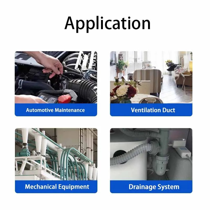 1/5/10M Black PP Insulated Corrugated Pipe AD7.5mm-34.5mm Wire Hose Threading Hose Plastic Corrugated Pipe Protective Sleeve