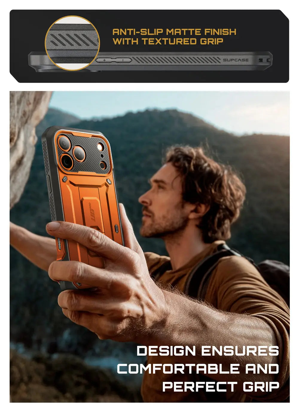 SUPCASE For iPhone 17 Pro Max Case 6.9" (2025) UB Pro Full-Body Heavy Duty Rugged Phone Case with Built-in Screen Protector