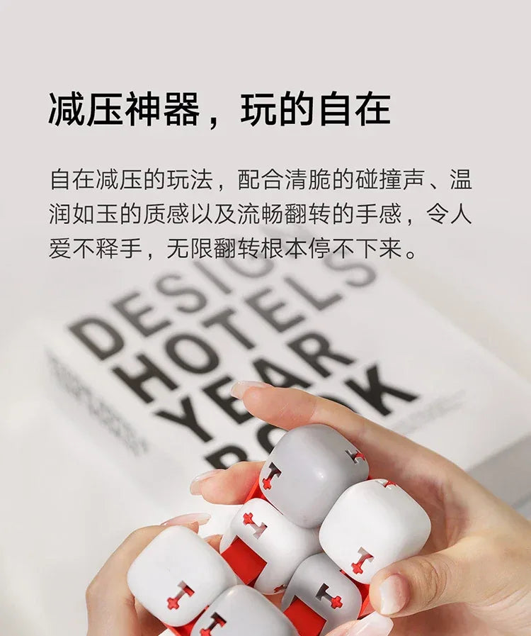 Original Xiaomi Smart Spinner Finger Cubes plus plus plus Big Bricks Toys Fidget Magic Cubes Infinity Toys Anti Stress Anxiety