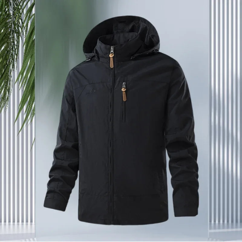Large M-5XL Cross border Autumn/Winter Outdoor Single layer Windproof Stormtrooper Hoodie Casual Stormtrooper Sport Jacket Mount