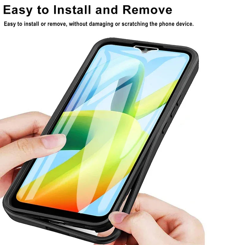 360 Full Body Protective Phone Case For Xiaomi Mi 14 Ultra  Mi14 13 12 Pro Xiaomi 13T 12T Mi 13 12 Lite 12X Built Screen Cover