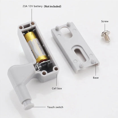 Universal LED Inner Hinge Lamp Cabinet Induction Lights Wardrobe Cupboard Sensor Lights Bedroom Kitchen Closet Night Lamp