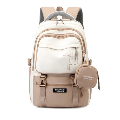 Teen Girls Backpacks for School 8-12 Years Students Casual Fashion Travel Backpacks Portability College Backpack for Women Bag