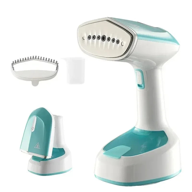 1500W Foldable Electric Fabric Steamer Fast-Heat Handheld Steam Iron for Home Travel Garment Care