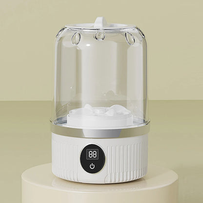 Cordless Small Washing Machine with Laundry Cup Automatic Laundry Cup Mini Special Washer for Travel Home and Dormitory