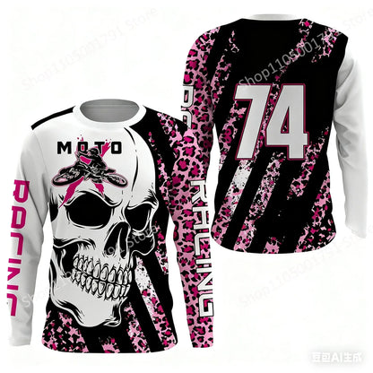 2026 New 3D Printed Mountain Bike Sports T Shirt Off Road Long Sleeve Motorcycle Sportswear Quick Dry Fabric for Race Cycling