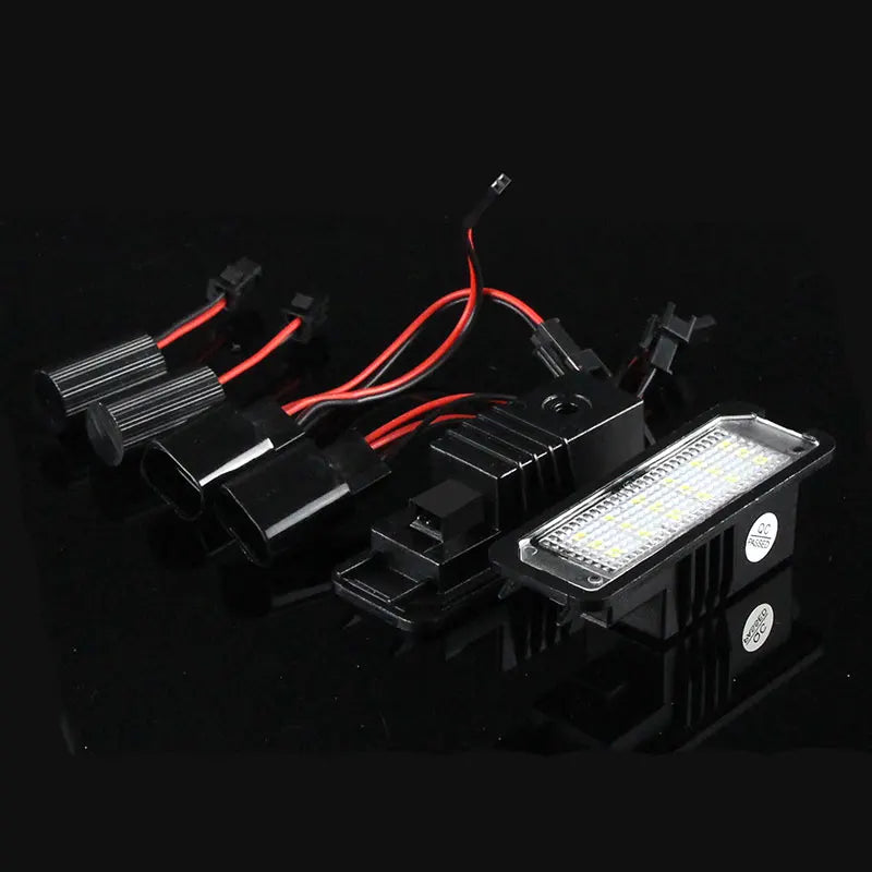 2Pcs For Porsche Cayenne 958 92A 2011 2012 2013 2015 2015 2016 2017 2018 2019 2020 2021 2022 LED Number License Plate Lights