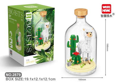 MOC Building Blocks Animal Model Bird Bald Eagle Parrot  DIY Assembly  Bricks Creative Games Collection Toys Xmas Gifts