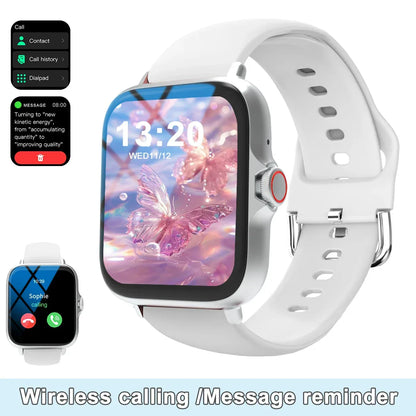 Smart watch, wireless calling /dial, Various APP Reminders,Suitable for men and women, sports watches,for iPhone/Andriod